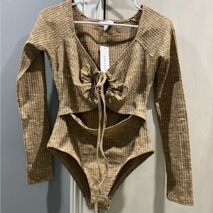 TopShop Long-sleeve Bodysuit NWT